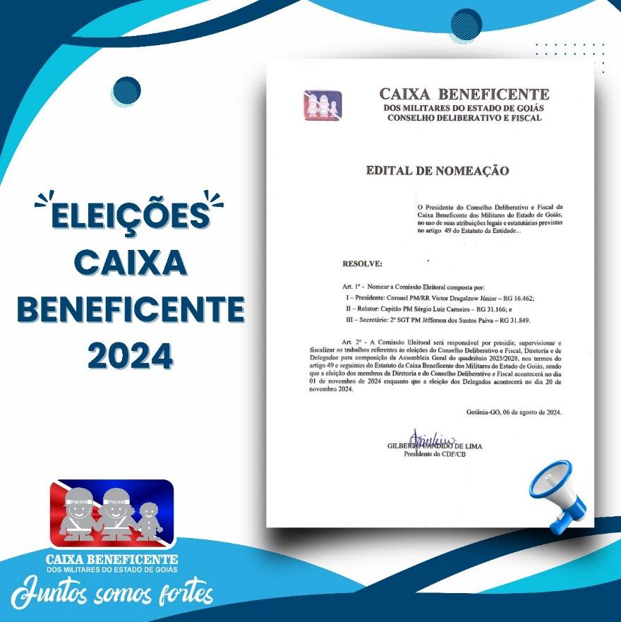 ELEIÇÕES CAIXA BENEFICENTE 2024